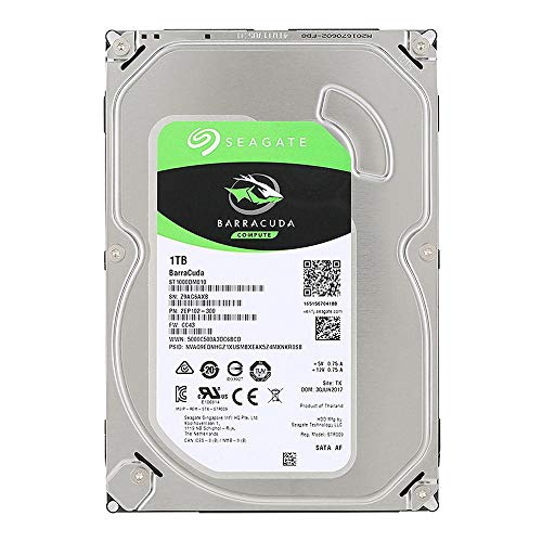 Seagate 1TB SATA 3.5 BarraCuda SingPk (ST1000DM010) -