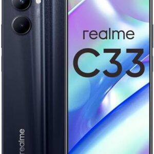 realme C33 Dual-SIM 32GB ROM + 3GB RAM (GSM Only | No CDMA) Factory Unlocked 4G/LTE Smartphone (Night Sea) - International Version -